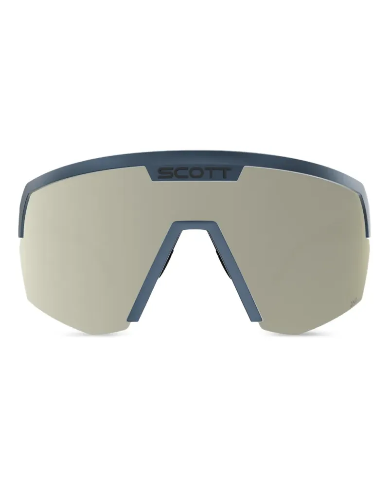 Scott Sonnenbrille mit Shield-Gestell - Blau Blau