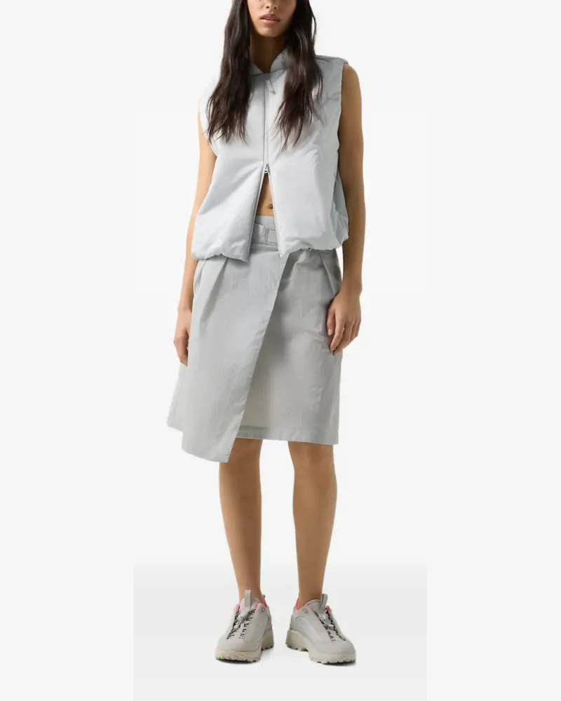 Bogner Fire & Ice Gewickelter Tela Midirock - Grau Grau