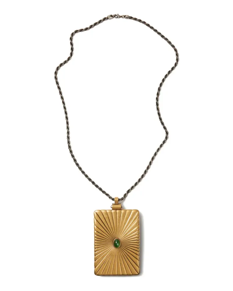 Versace Circe locket necklace - Gold Gold