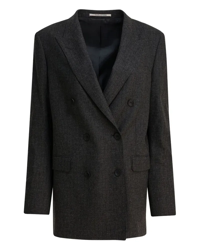 Tagliatore double-breasted blazer - Grau Grau