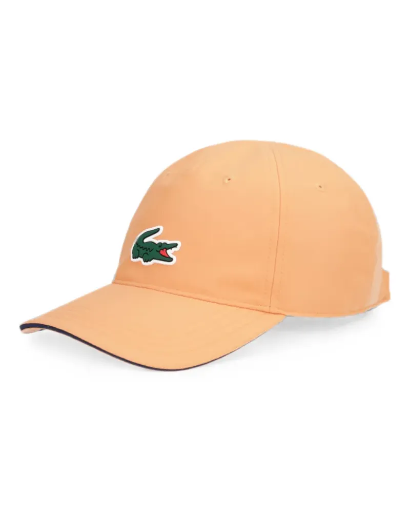 Lacoste logo-patch baseball cap - Orange Orange
