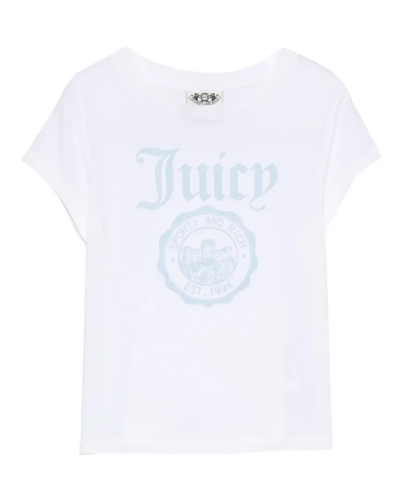 SPORTY & RICH logo-print T-shirt - Weiß Weiß