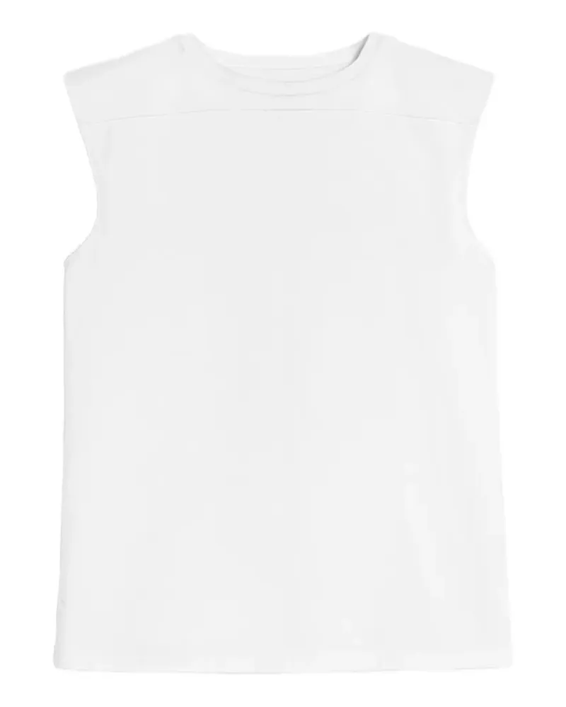 Jil Sander Ärmelloses Top - Weiß Weiß