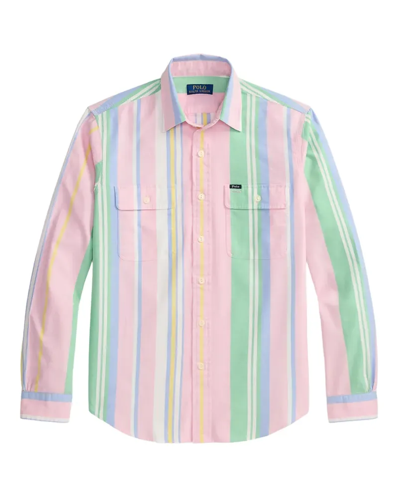 Ralph Lauren Gestreiftes Hemd - Rosa Rosa