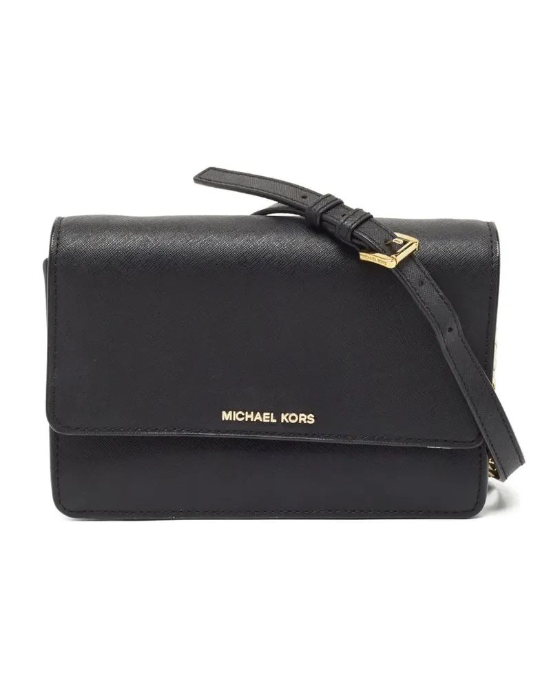 Michael Kors Umhängetasche aus Leder - Schwarz Schwarz