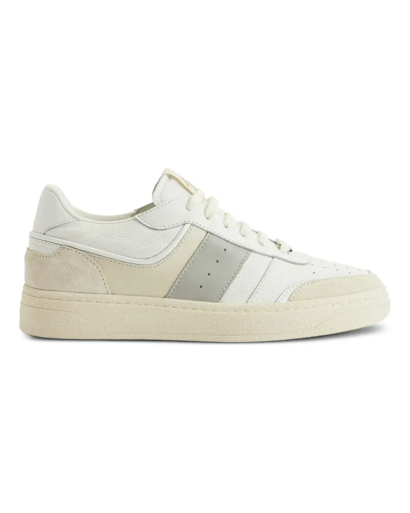 Giuseppe Zanotti Sneakers in Colour-Block-Optik - Weiß Weiß