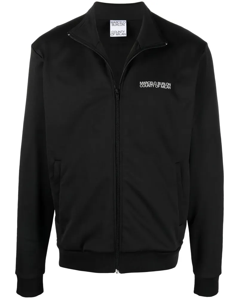 Marcelo Burlon | County of Milan Tempera Cross Sportjacke - Schwarz Schwarz