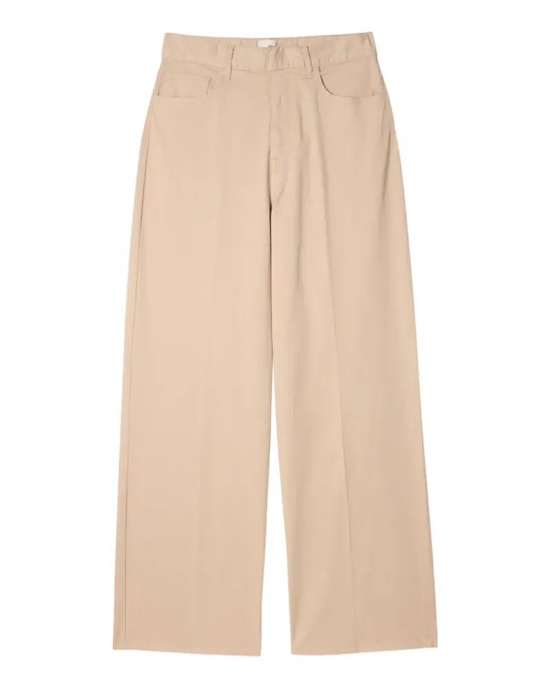 Paul Smith Stückgefärbte Hose aus Twill - Nude Nude