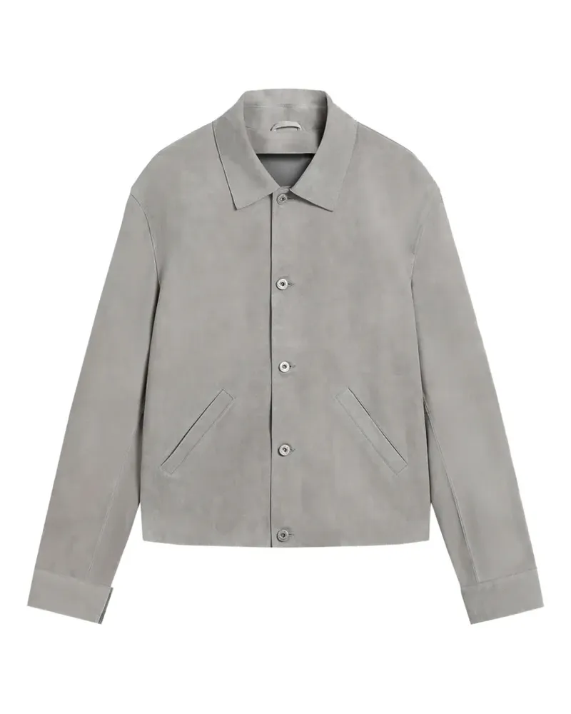 PENCE buttoned jacket - Grau Grau