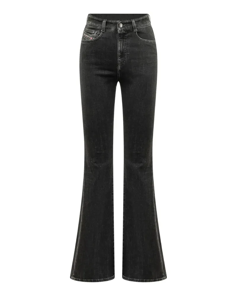 Diesel 1973 D-Partt high-waisted Bootcut jeans - Schwarz Schwarz