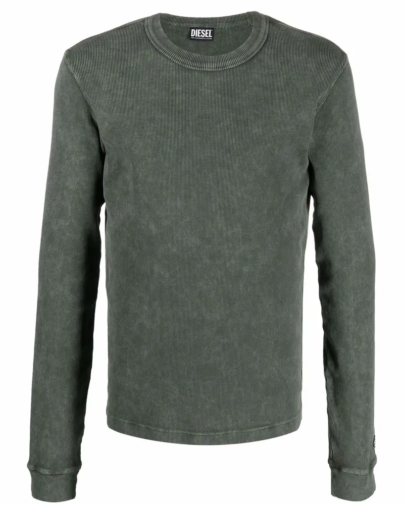 Diesel T-Ribber T-Shirt - Grün Grün