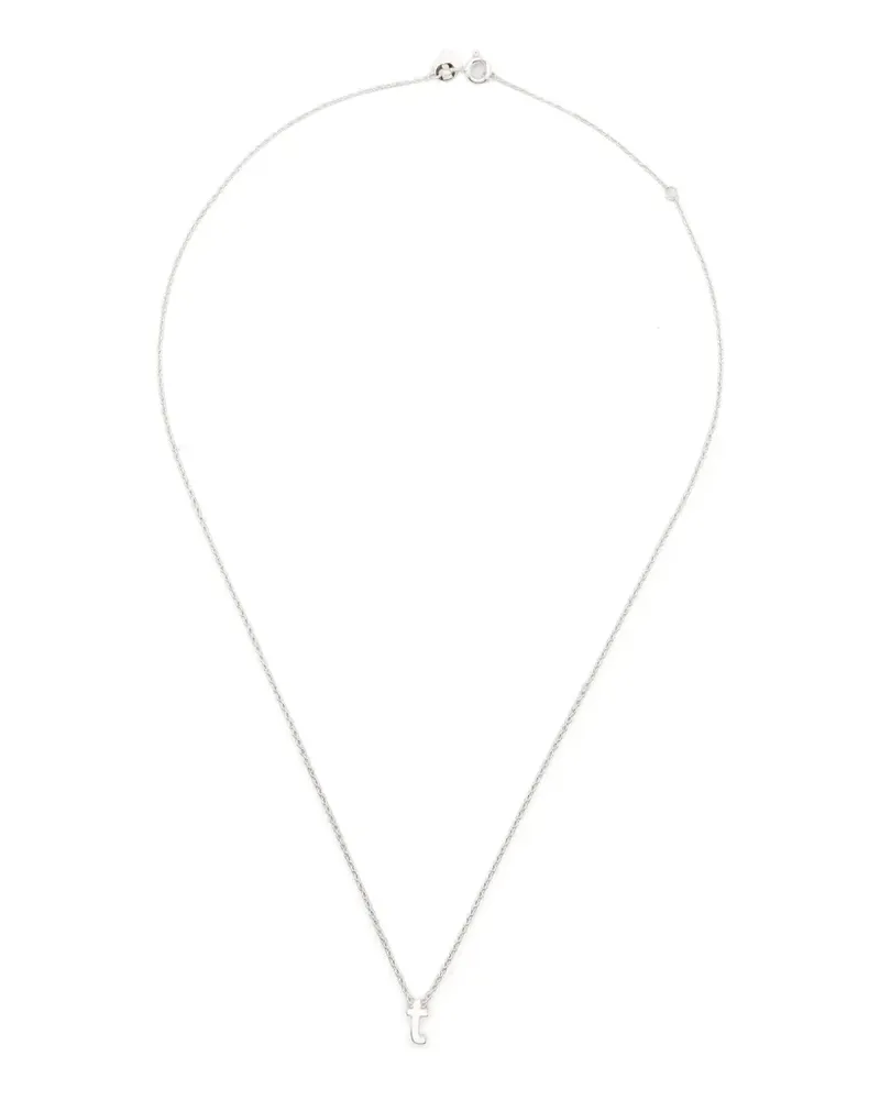 Le Gramme alphabet necklace - Silber Silber