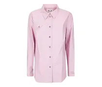 Marla Hemd mit Klappentasche - Rosa