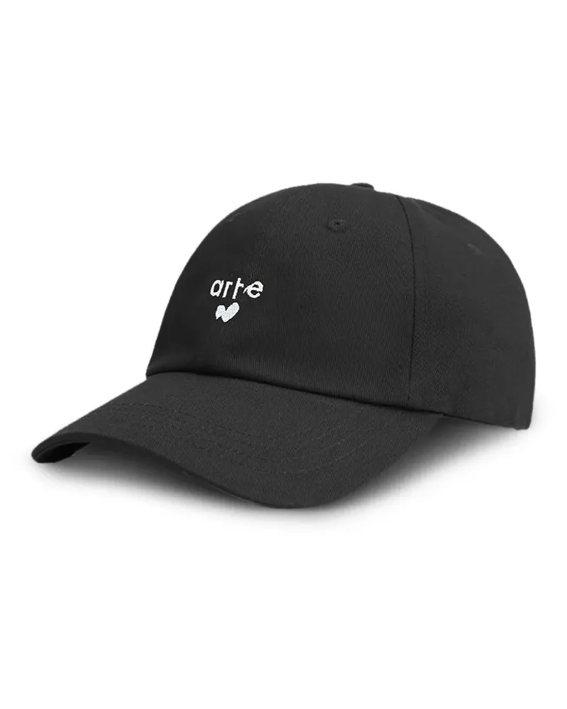 Arte Antwerp Baseballkappe mit Logo - Schwarz Schwarz