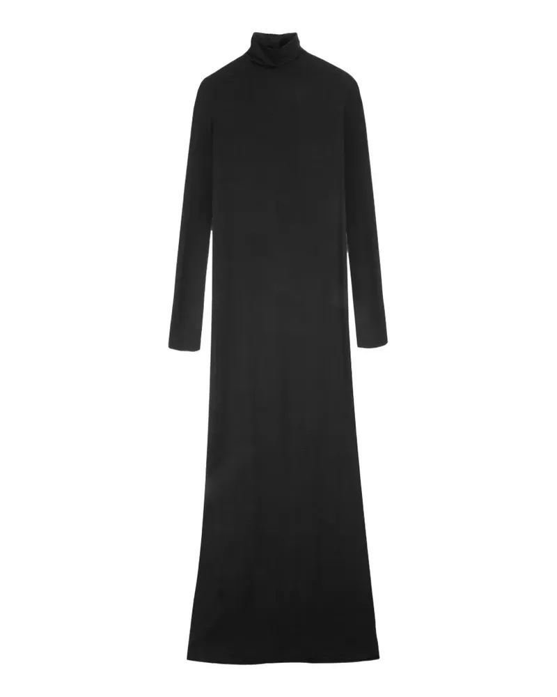 Vera Wang Rosa open-back maxi dress - Schwarz Schwarz