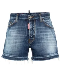 Dsquared2 Sexy 70s Jeans-Shorts Blau