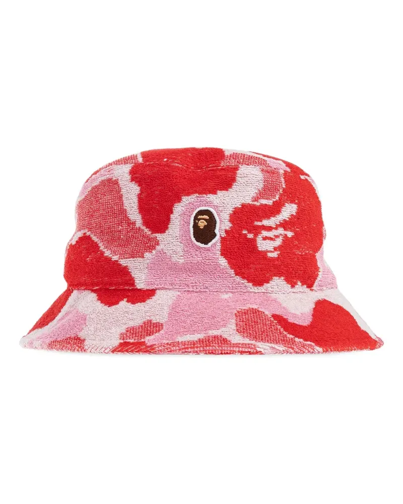 BAPE Fischerhut mit Camouflagemuster - Rosa Rosa