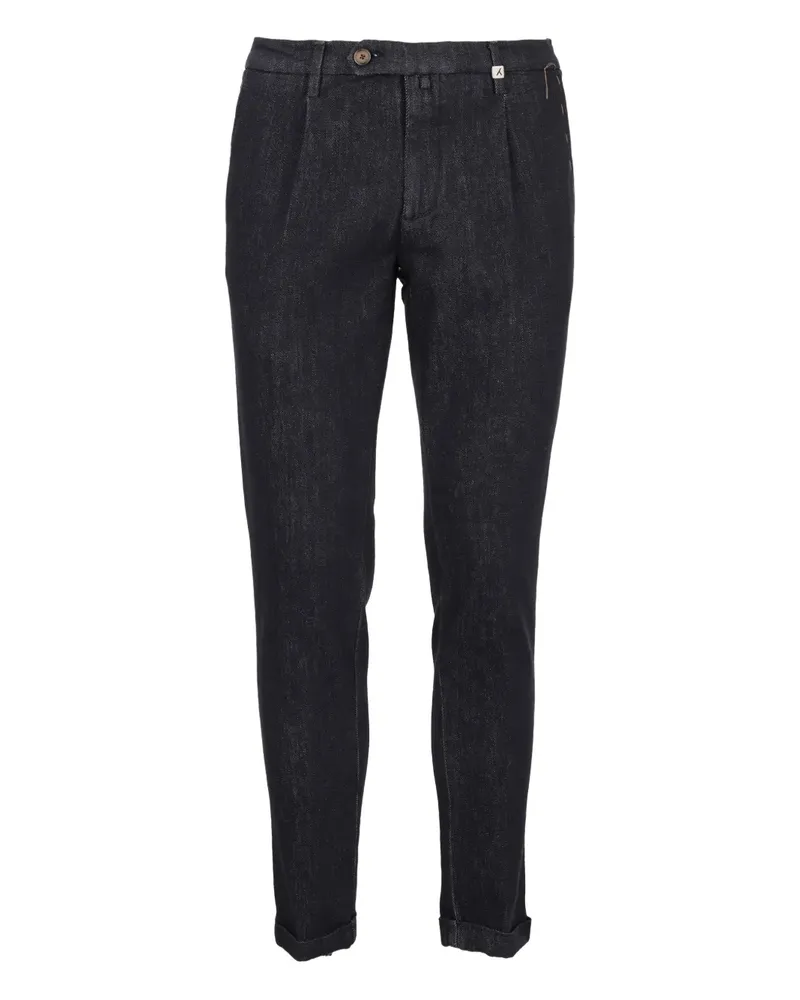 MYTHS Jeans mit Abnähern - Blau Blau