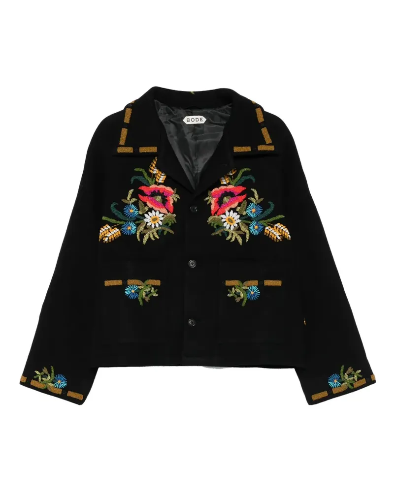 BODE Aquitaine wool blazer - Schwarz Schwarz
