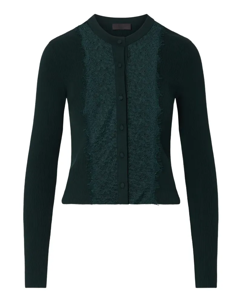 Liu Jo cardigan with lace insert - Grün Grün