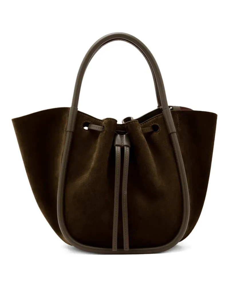 Proenza Schouler small drawstring-fastening tote bag - Braun Braun