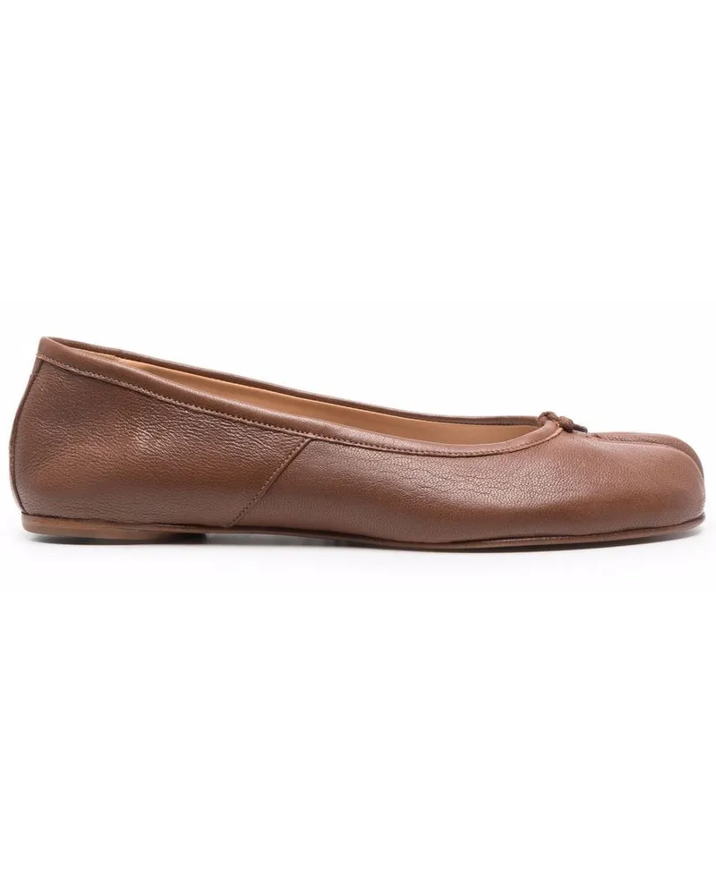 Maison Margiela Tabi Ballerinas - Braun Braun