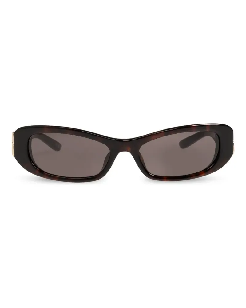 Balenciaga Cosmo Sonnenbrille in Schildpattoptik - Braun Braun