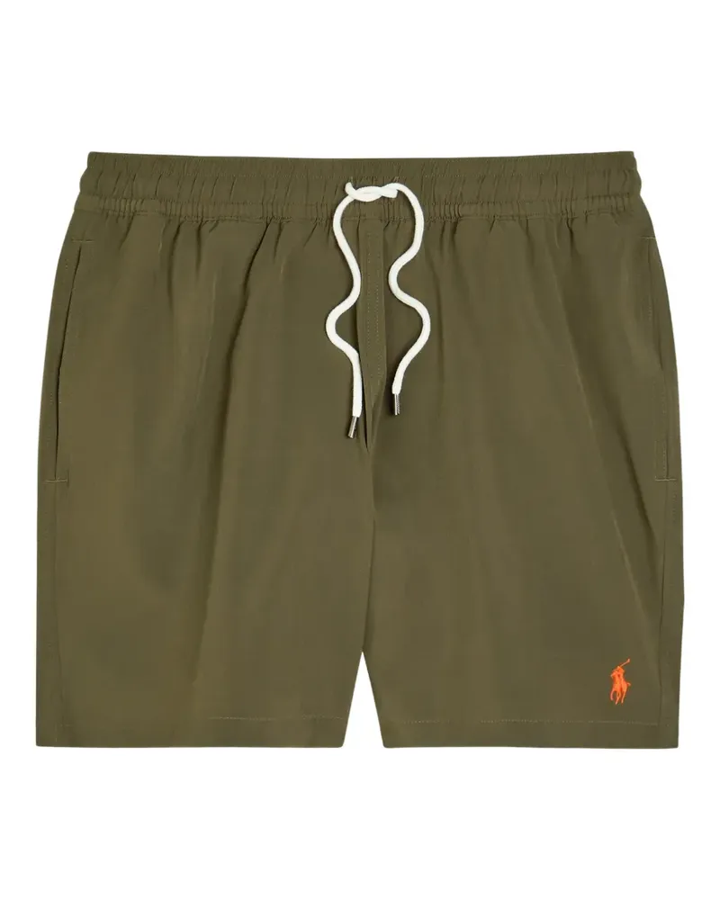 Ralph Lauren logo-embroidered swim shorts - Grün Grün