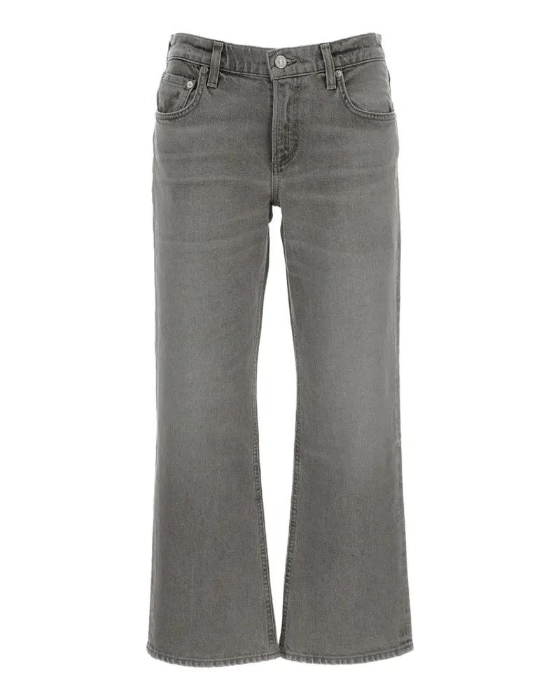 Citizens of humanity Faye straight-leg cropped jeans - Grau Grau