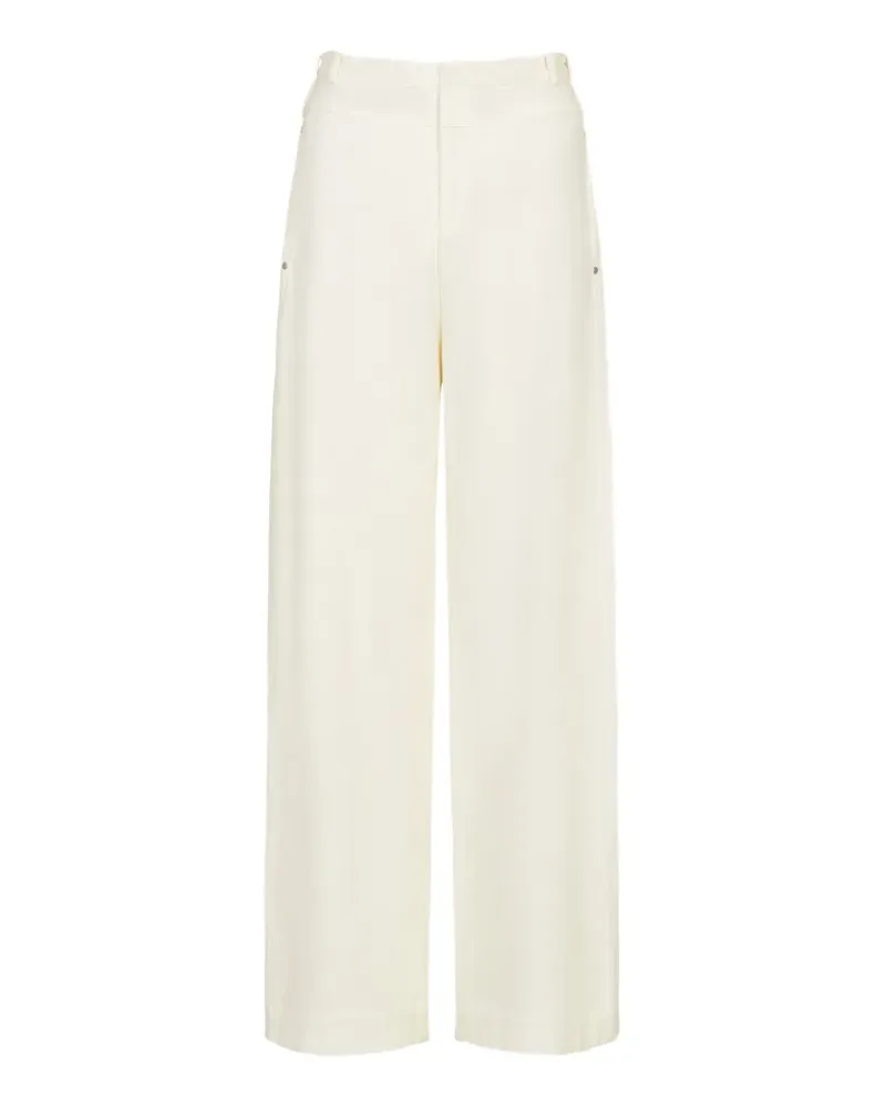 Vince Utility double-waist wide-leg trousers - Weiß Weiß