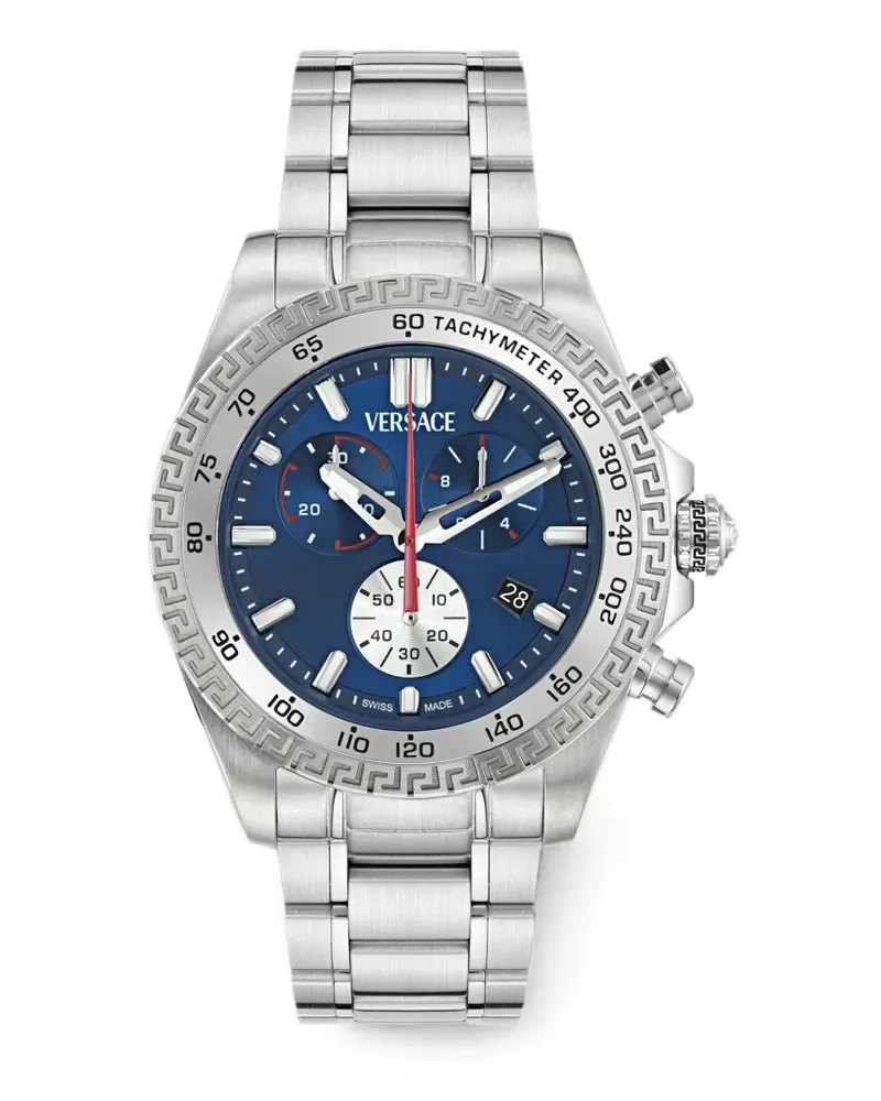 Versace Chrono X Greca Armbanduhr 44mm - Blau Blau
