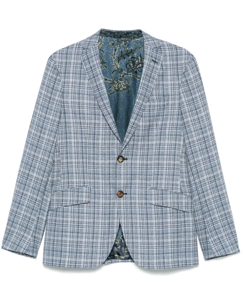 Etro Einreihiges Sakko - Blau Blau