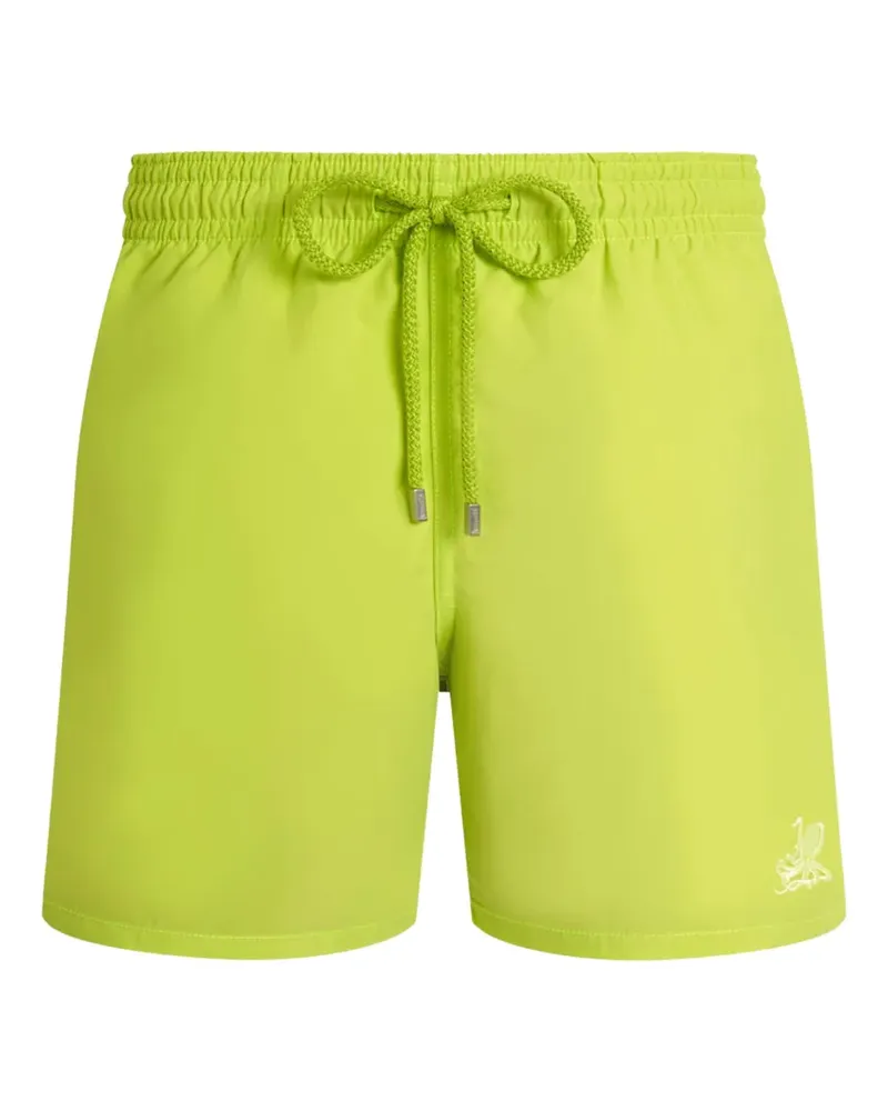 Vilebrequin Wasserreaktive Hypnoctopus Badeshorts mit Kordelzug - Grün Grün