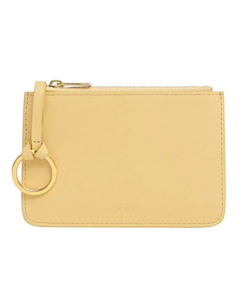 Mansur Gavriel Portemonnaie mit Ringdetail - Gelb Gelb