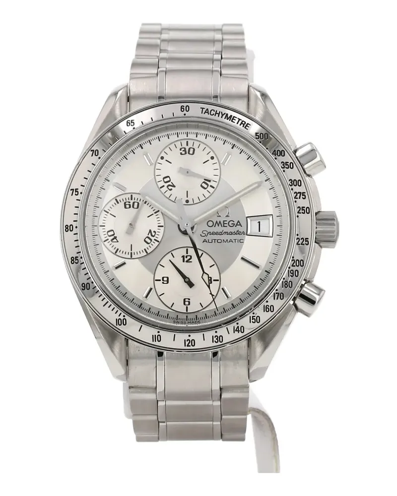 Omega 1990s Speedmaster Automatic 38mm watch - Silber Silber