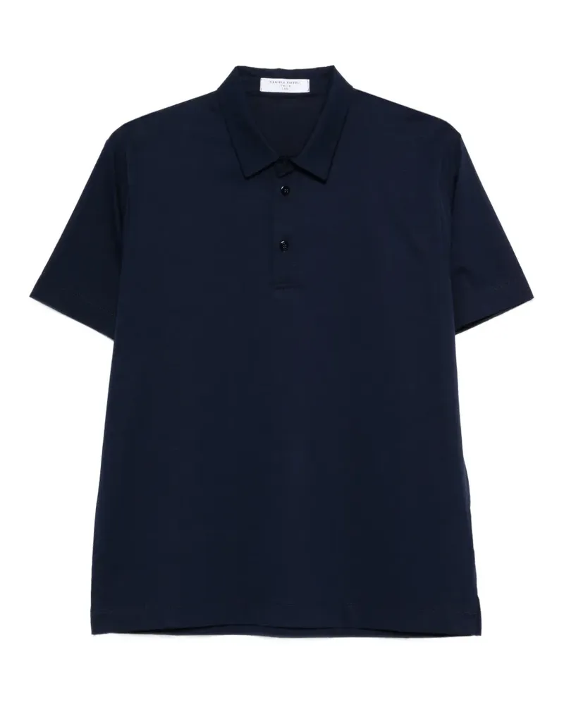 Daniele Fiesoli Klassisches Poloshirt - Blau Blau