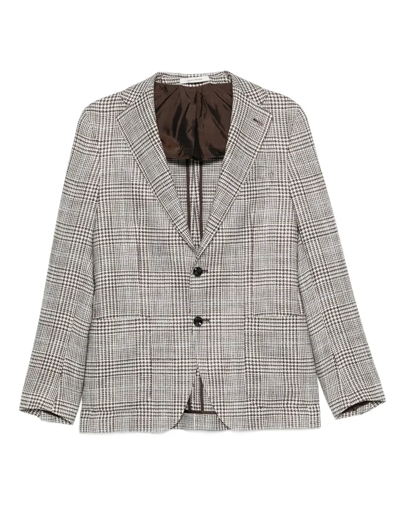 Tagliatore Sakko mit Karomuster - Nude Nude