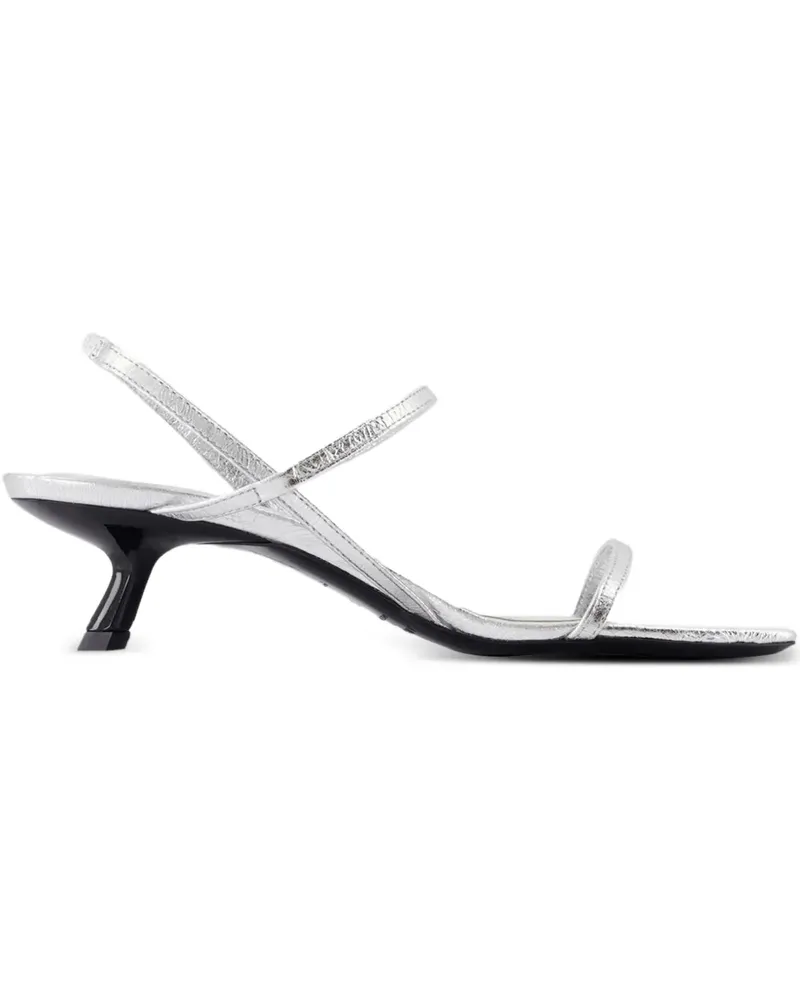 Anine Bing Hilda Pumps mit Knöchelriemen - Silber Silber