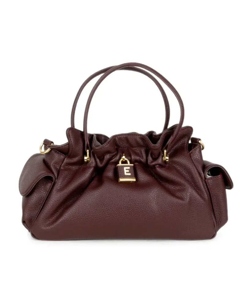 Ermanno Scervino Life logo-plaque tote bag - Rot Rot