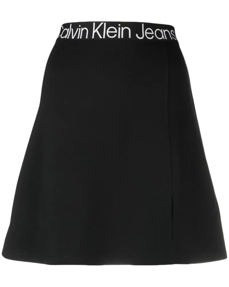 Calvin Klein Rock mit Logo - Schwarz Schwarz