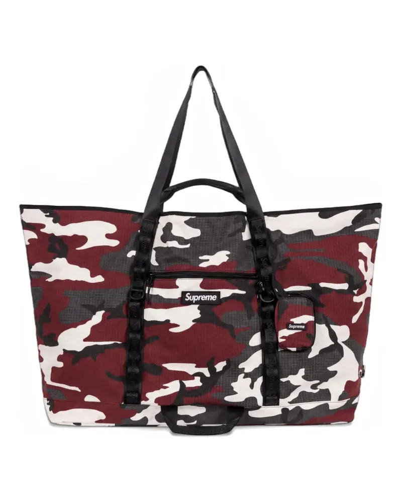 Supreme Being camouflage-print ripstop tote bag - Rot Rot