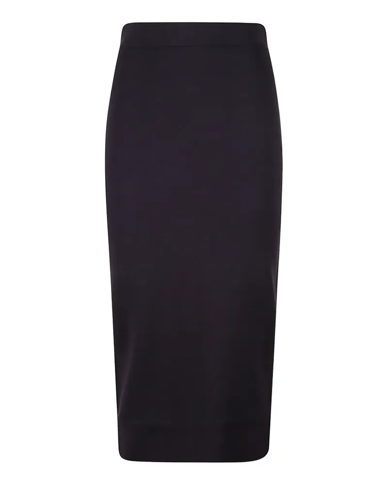Max Mara Hoch sitzender Bleistiftrock - Blau Blau