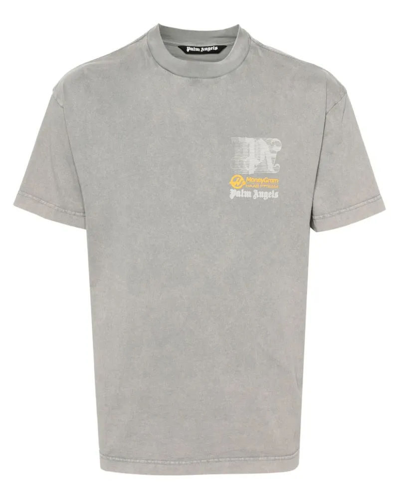 Palm Angels x MoneyGram Haas F1 T-Shirt - Grün Grün