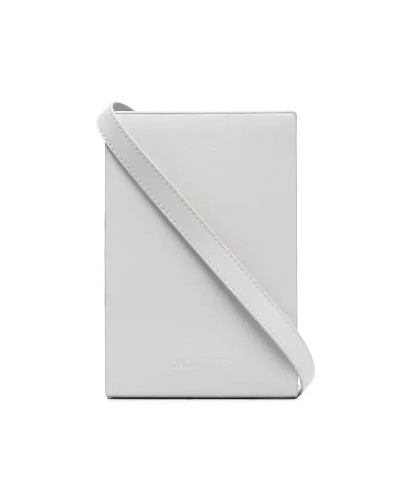 Jacquemus Le Gadju Schultertasche aus Leder - Grau Grau