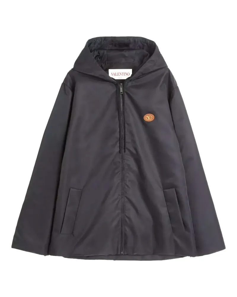 Valentino Garavani Windbreaker mit Kapuze - Schwarz Schwarz