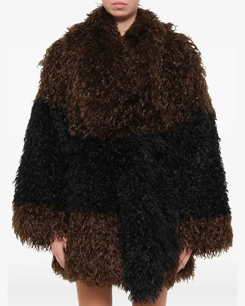 Entire Studios Juno faux-fur coat - Braun Braun