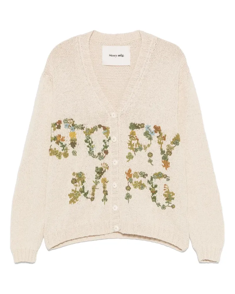 STORY mfg. Twinsun Cardigan - Nude Nude