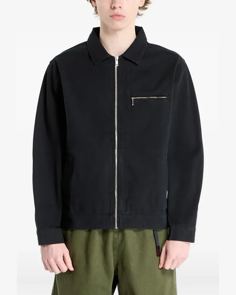 GRAMICCI Canvas-Jacke mit Reißverschluss - Schwarz Schwarz