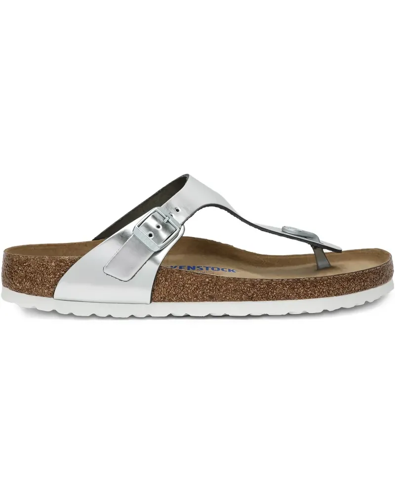Birkenstock Gizeh' Pantoletten - Metallic Metallic