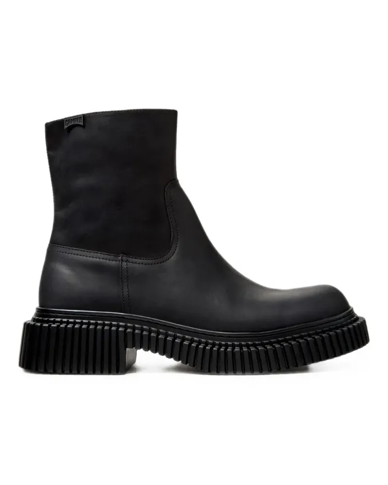 Camper Pix Berlin biker boots - Schwarz Schwarz